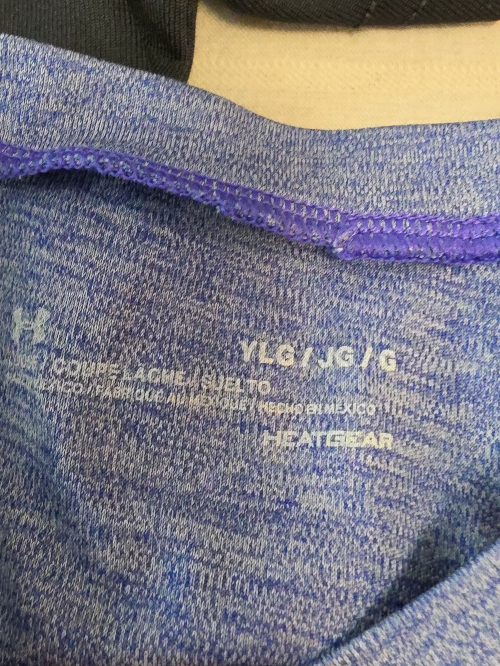 Three (3) Performance Tees Under Armour (2) & Reebok (1) Youth Medium/Large - Picture 3 of 16